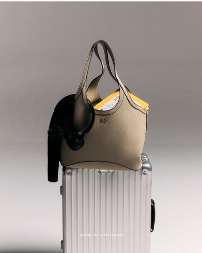 Soleil Clay PU Tote Bag