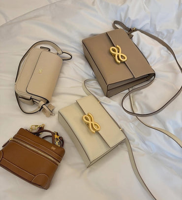 Clay PU Parfait 22 Handbag