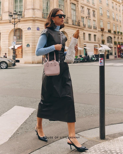 Memo PU Pink Handbag