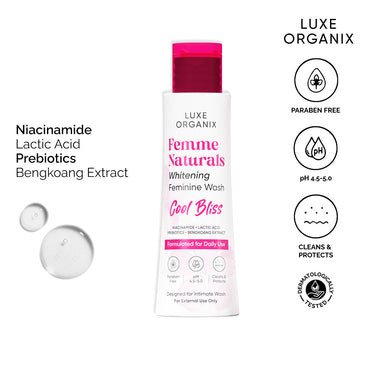 Femme Naturals Whitening Feminine Wash