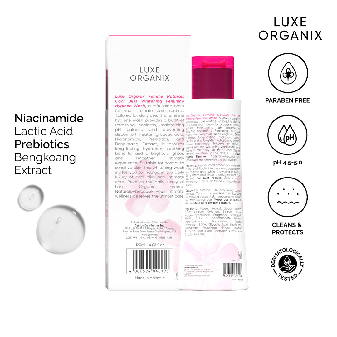 Femme Naturals Whitening Feminine Wash