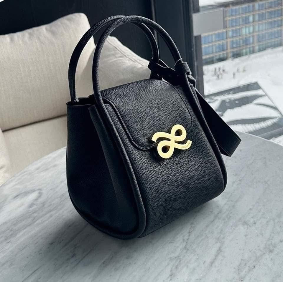 Mini Destiny PU Black Handbag