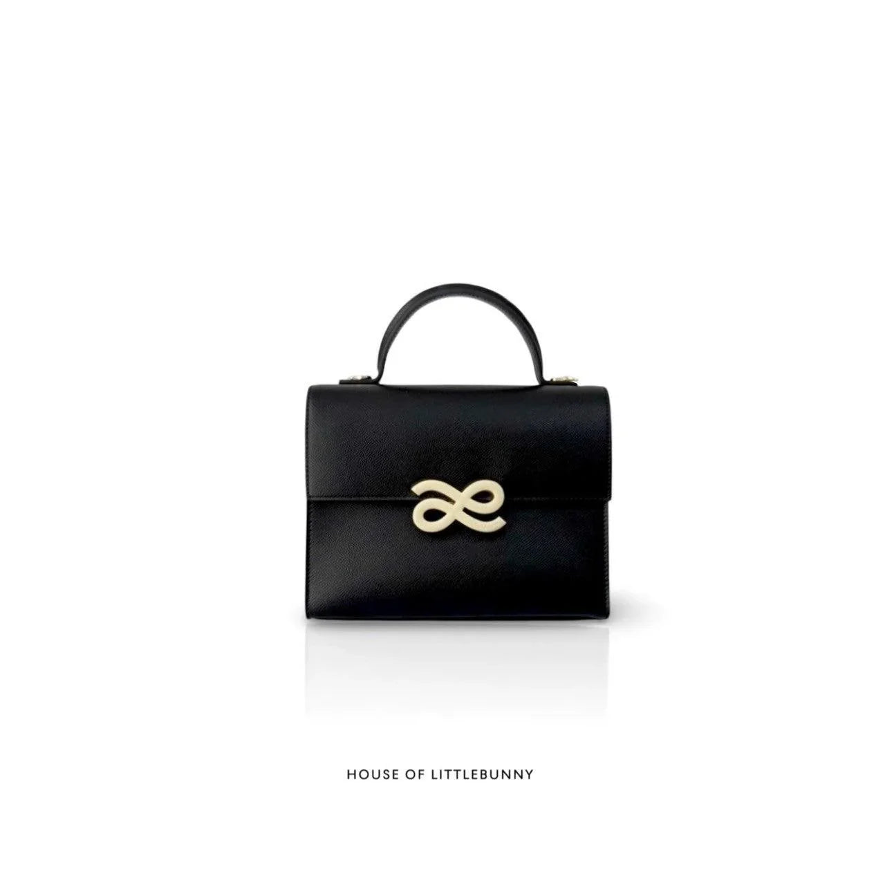 Parfait 22 Black PU Handbag