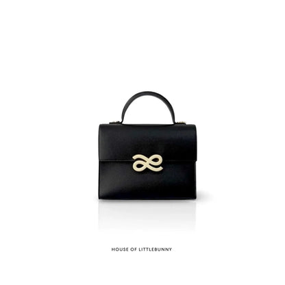 Parfait 22 Black PU Handbag