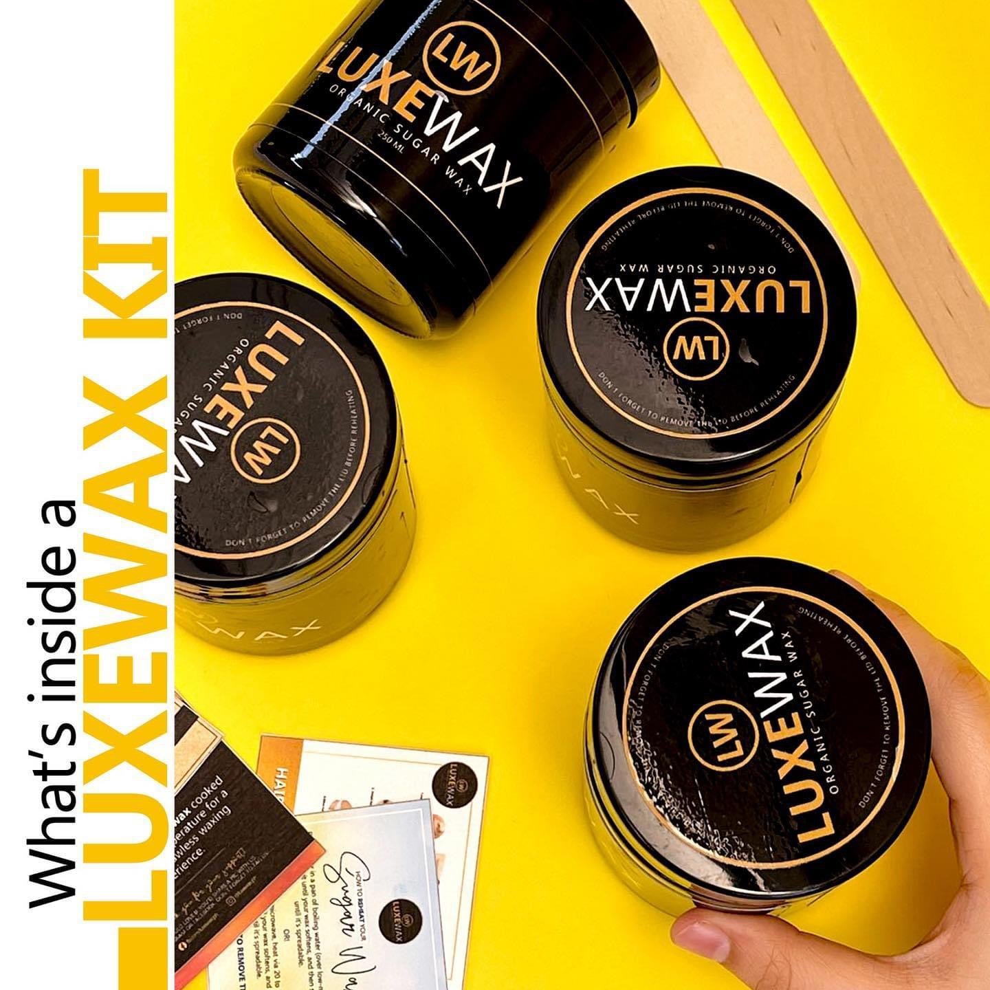 Luxe Hair Removal Wax Kit