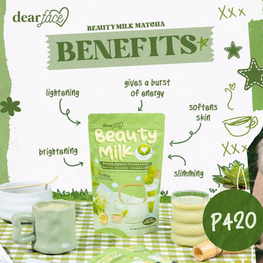 Premium Japanese Matcha Beauty Milk
