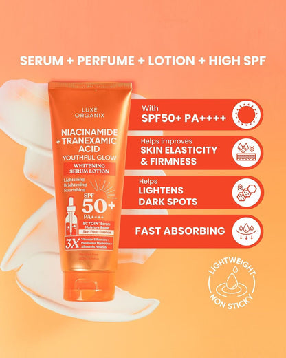 Luxe Organix Whitening Serum Lotion
