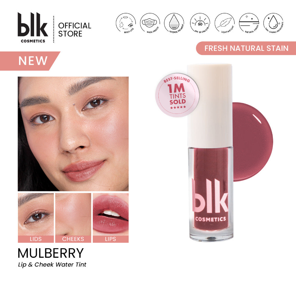 BLK Cosmetics Lip Cheek Tint Mulberry