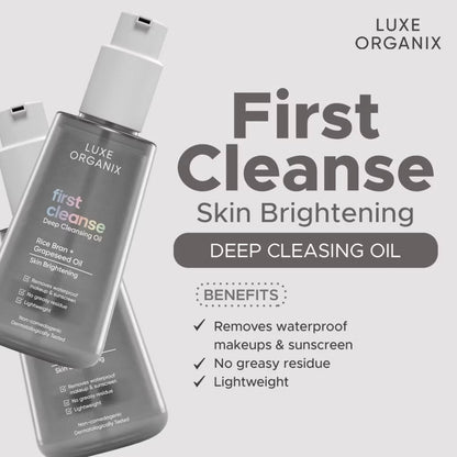 Revitalizing Cleansing Oil for Brightening Your Skin