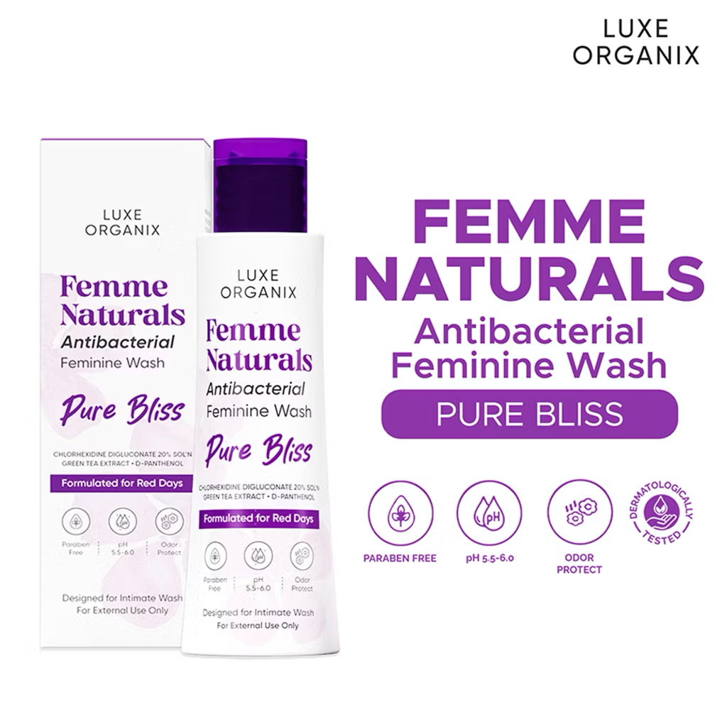 Femme Naturals Antibacterial Wash 120ml