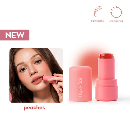 Jelly Blush Peaches Makeup