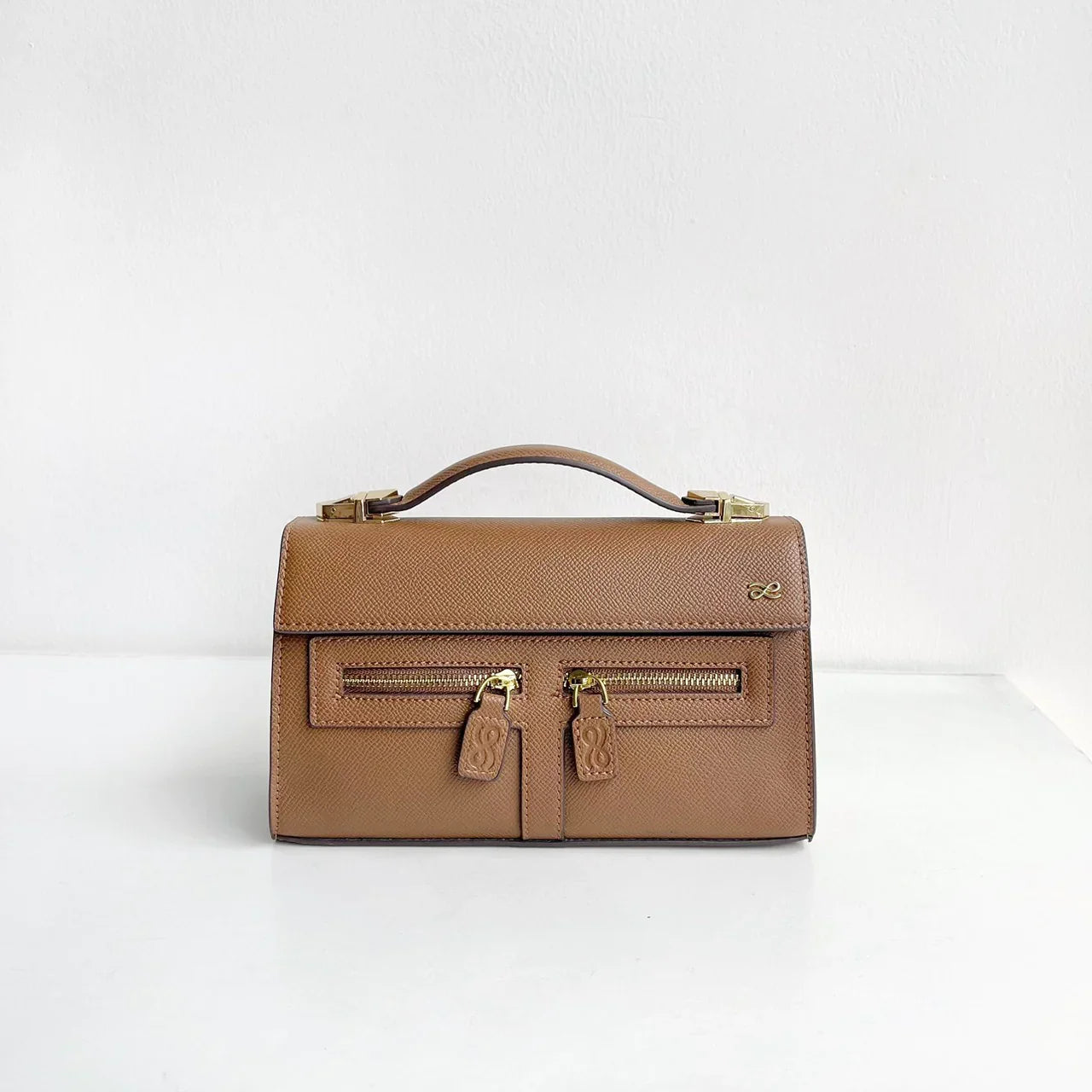 Harmony PU Brown Handbag