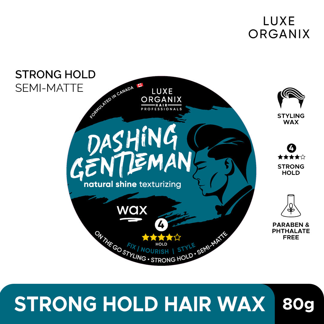 Dashing Gentleman Natural Shine Texturizing Hair Wax 80g