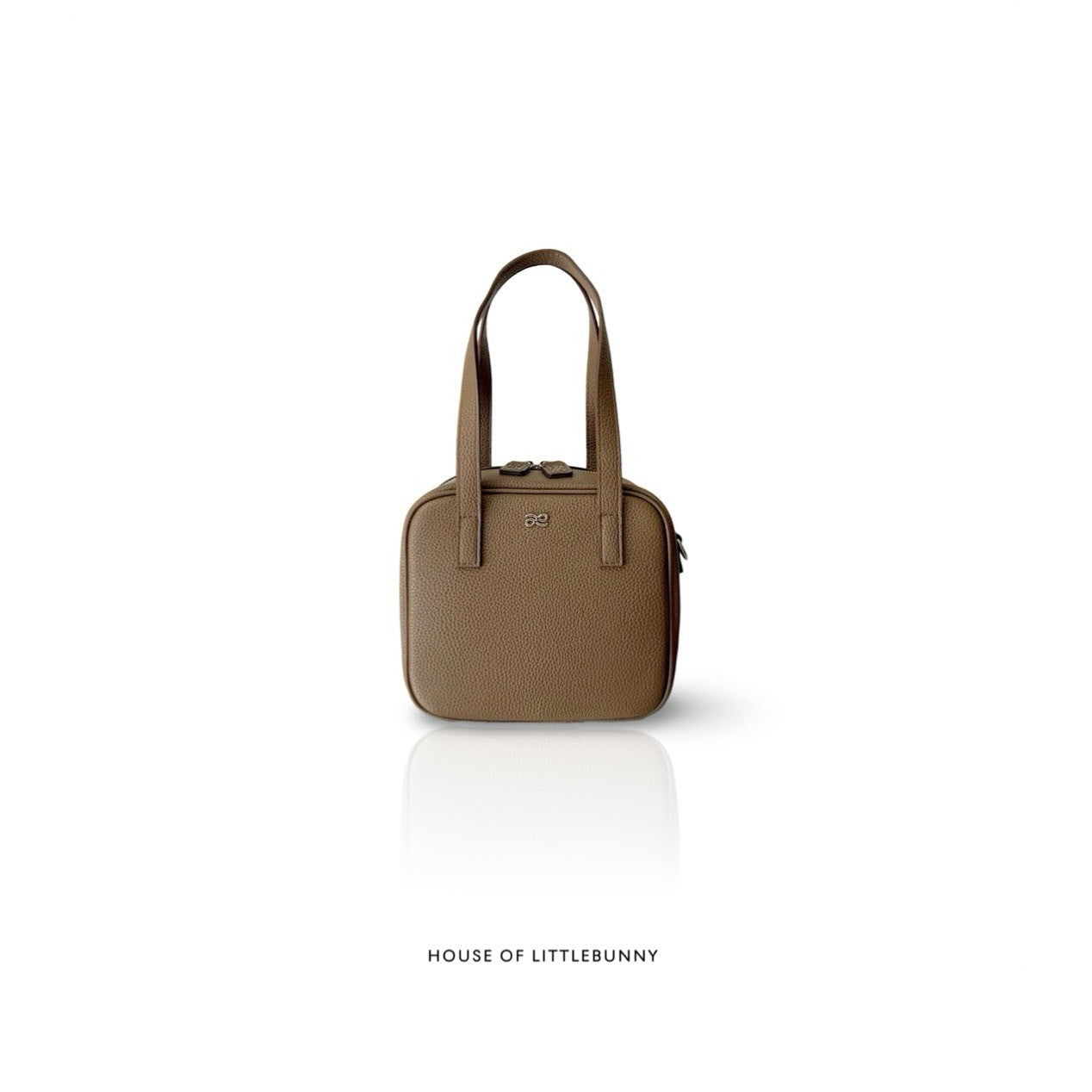  Memo PU Tan Taupe Handbag