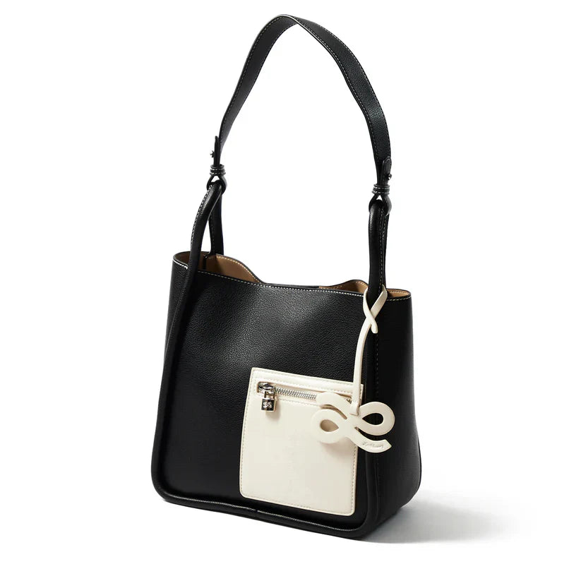Momentum 26 PU Black Handbag