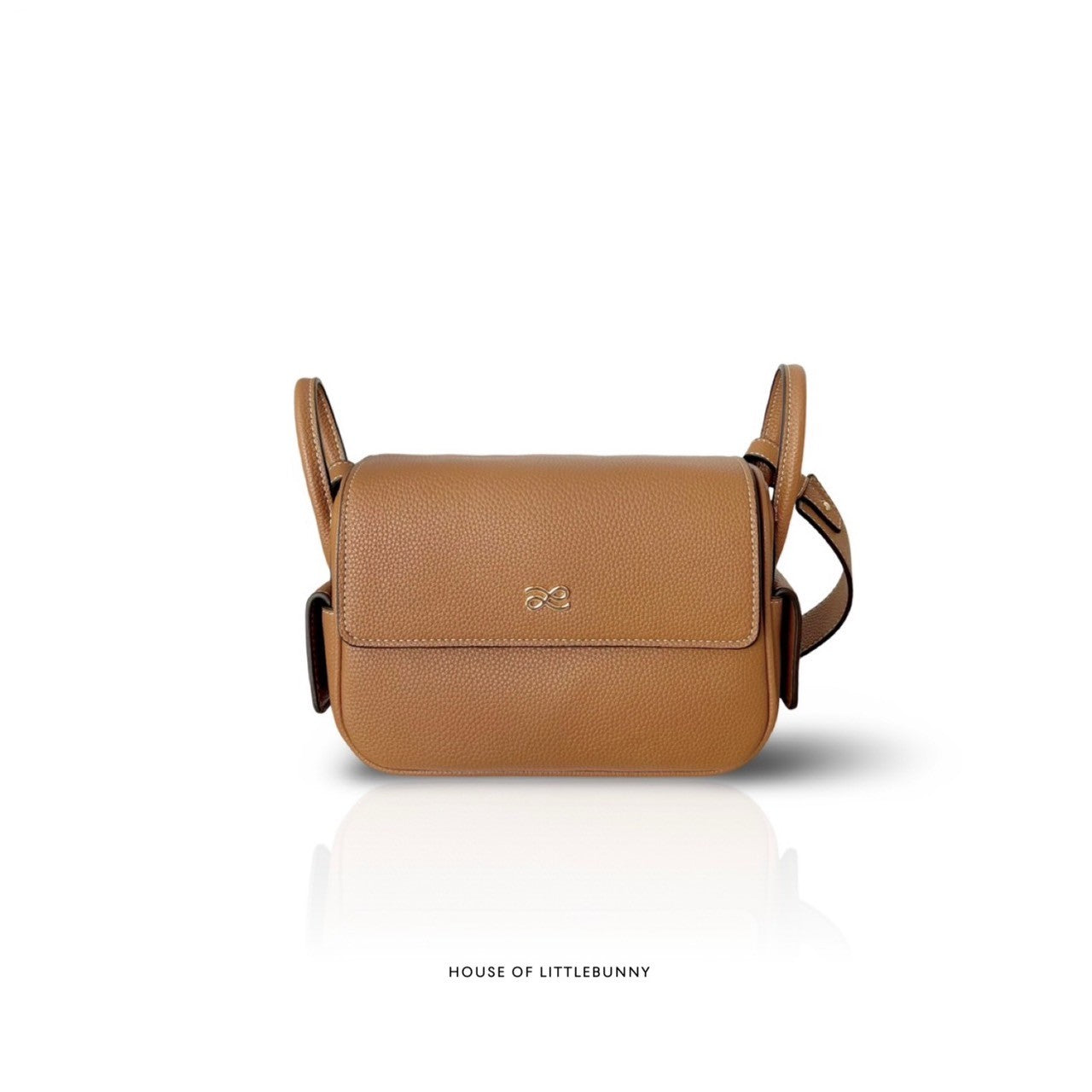 Treasure 24 Brown PU Handbag