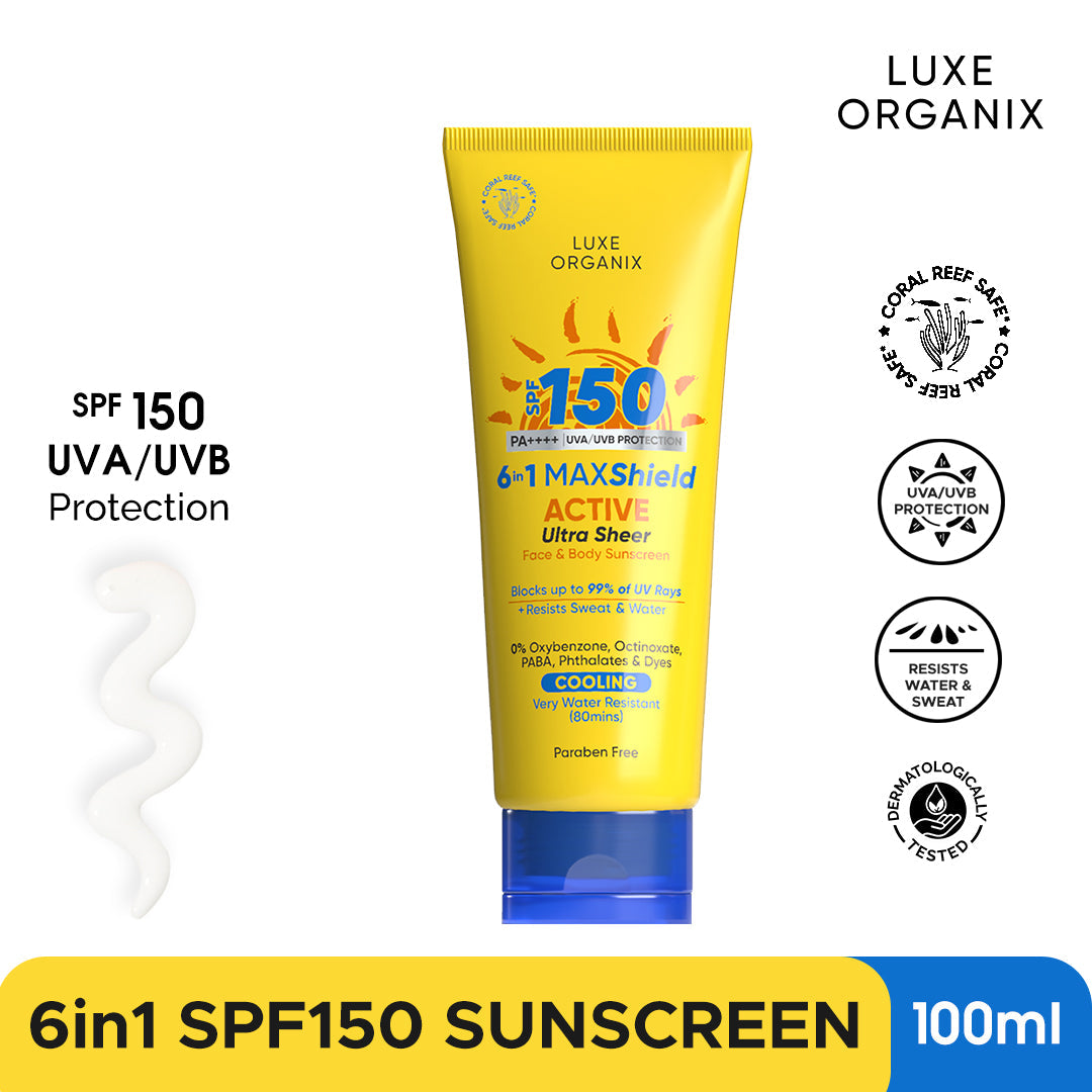 6in1 MAXShield Ultra Sheer Face & Body Sunscreen