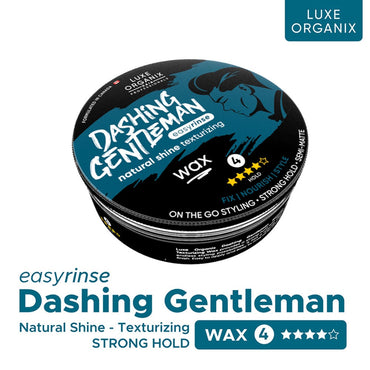 Dashing Gentleman Natural Shine Texturizing Hair Wax 80g