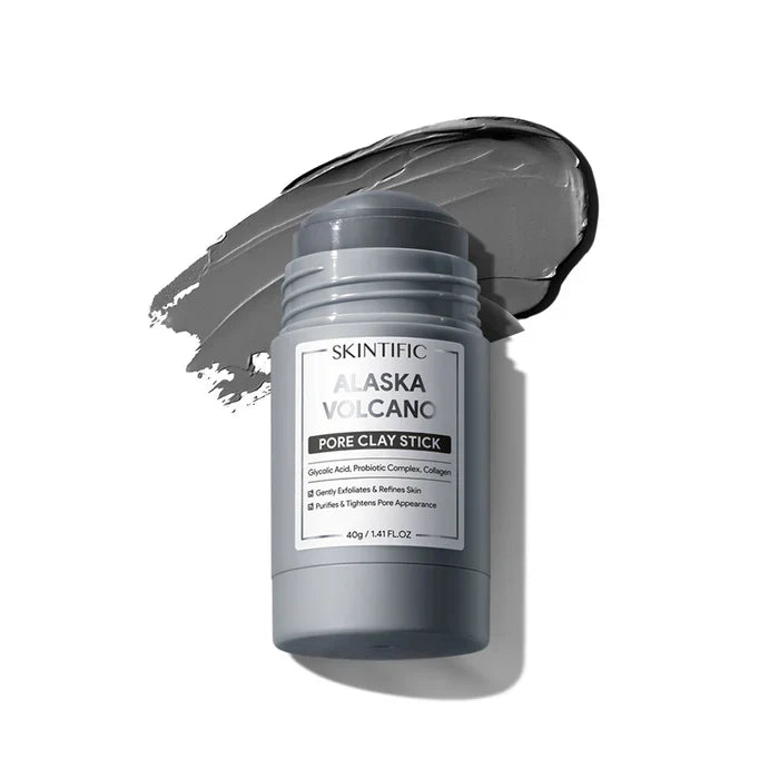 Alaska Volcano Clay Mask